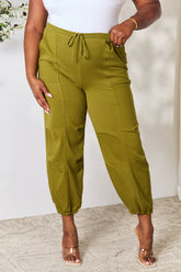Culture Code Drawstring Sweatpants with Cargo Pockets - Trendy & Comfortable Fit
